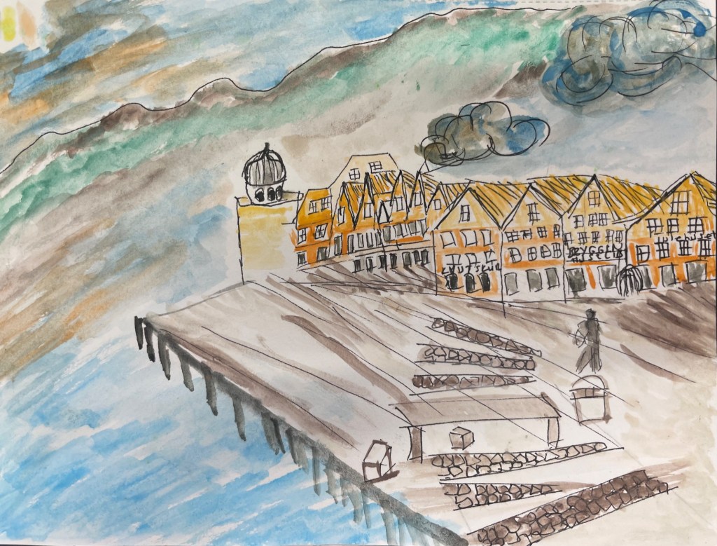 WAES showcase painting