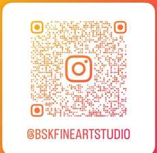 Instagram QR code for @bskfineartstudio